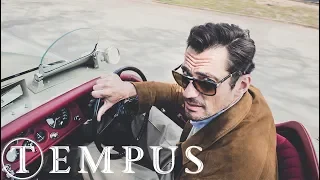 Get behind the wheel with David Gandy in Tempus Magazine's exclusive cover shoot