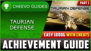 Taurian Defense (Xbox) - Achievement Guide *EASY W/ CHEATS* (Part 1 | Base 1000g)