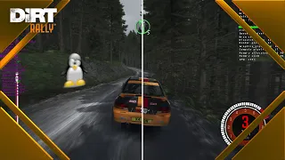 DiRT Rally - Benchmark - Linux Native vs. Proton DXVK [OpenGL vs Vulkan]