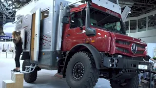 made in Germany: New Mercedes Motorhome Unimog 4x4 Offroad Bimobil EX432