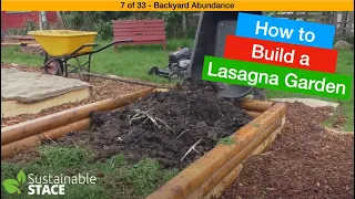 7 of 33 – Backyard Abundance – How to Build a Lasagna Garden