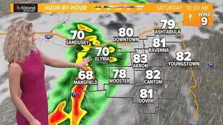 Northeast Ohio weather forecast: Chances of rain this afternoon