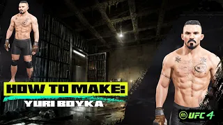 How To Make: Yuri Boyka In EA Sports UFC 4 (The Most Complete Tutorial of All Time)( Face + Tattoos)