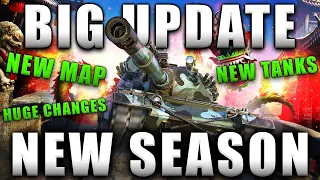 NEW SEASON REVEALED, NEW MAP!! World of Tanks Console NEWS