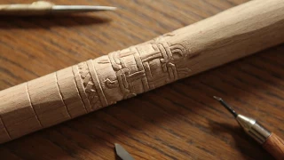 Making an Authentic Viking Shield, part 4: Edging & Handle