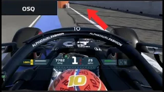 What happens if you pit at the start of one shot quali?
