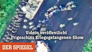 Videos veröffentlicht: Prigoschins Kriegsgefangenen-Show | DER SPIEGEL