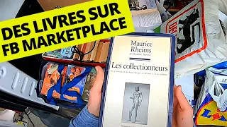 J'ai trouvé plein de livres gratuits sur Facebook Marketplace !