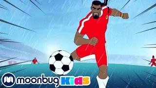 Season1, Episode 1 - Dancing Rasta On a Ice | SupaStrikas Soccer kids cartoons | #soccer #football