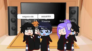 akatsuki react encontro de Tobi e Konan