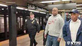 Mayor Adams, NYPD to address subway crime amid recent attacks