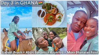 🇬🇭GHANA VLOG 3: Labadi beach is overrated + Explore Aburi Gardens