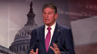 Sen. Manchin denounces Biden spending bill