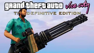 GTA Vice City : Definitive Edition - All Weapons Showcase | 2023