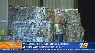 Employee Dies After 1-Ton Bale Of Recycled Material Falls On Her