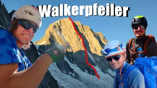 Wagnis Walkerpfeiler - Durch die Nordwand der Grandes Jorasses 4208m