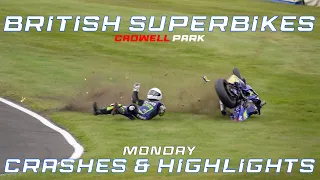 British Superbikes - Cadwell Park Monday Crashes & Highlights! Ft: BSB race 2/3! 28/8/23