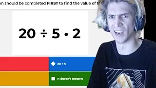 xQc Plays Kahoot! with Viewers