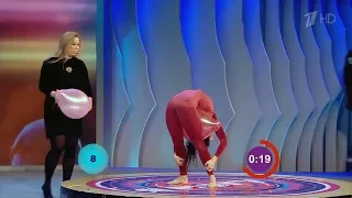 Выступление на 1 канале в шоу "Я Могу". Экстрагибкая гимнастка Анна Свирина