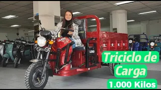 Triciclo Eléctrico de Carga de 1000kg - Conoce tu Vehículo GreenLine #TricicloEléctrico