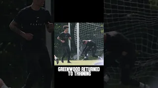 Greenwood is back to training but his hairstyle😅