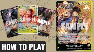 How To Play Black Yellow Luffy - One Piece TCG