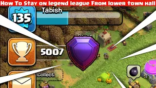 How to stay in legend league | Without Sign-up|Clash Of Clans
