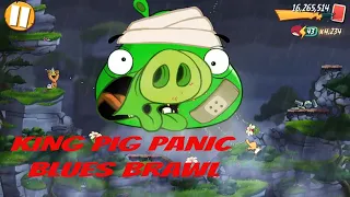 angry birds 2 daily challenge king pig panic/blues brawl/AB2 DC/08-09-2020/mzgameplay