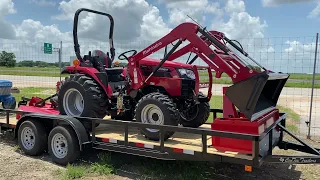 Mahindra 2638 tractor package