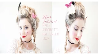 Marie Antoinette Halloween Look- Hair- Part II