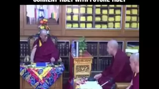 Karmapa tells Dalai Lama a joke