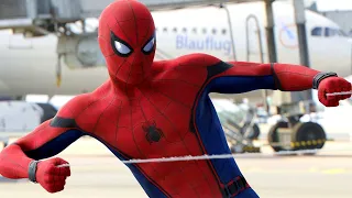 Spider-Man vs Captain America - Airport Battle Scene - Captain America: Civil War (2016) Movie Clip