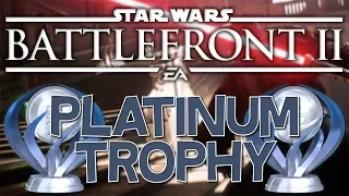 Star Wars Battlefront 2 Platinum Trophy (Complete Your Training)