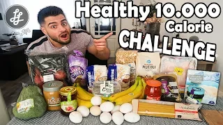 HEALTHY 10.000 CALORIE FOOD CHALLENGE - MANvsFOOD