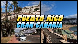 PUERTO RICO Gran Canaria walking tour - Canary Islands [4k]