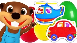 Learn Transport Vehicles for Children | Educational Video & Kids Songs | Learn Colors & ABCs