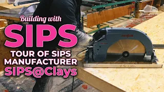 SIPS Factory Tour (SIPS@Clays) for eco-friendly housing development - Church Farm Ep3