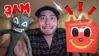 DO NOT ORDER CARTOON CAT HAPPY MEAL FROM MCDONALDS AT 3 AM!! (CAME TO LIFE!)