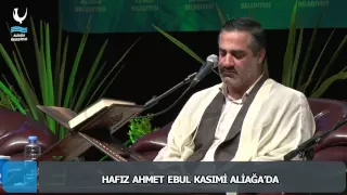 HAFIZ AHMET EBUL KASIMİ ALİAĞA’DA