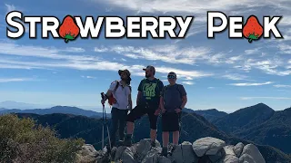 Hiking Strawberry Peak | 2021 SoCal Six Pack of Peaks Challenge