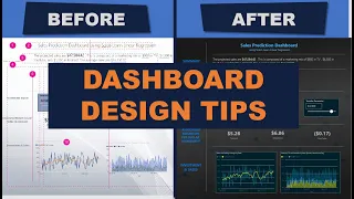 5 Dashboard Design Tips - Important Concepts for Data Visualization