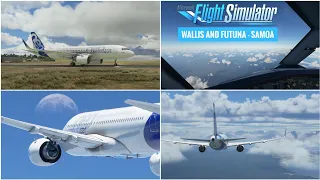 Flying Through Every Country 7 | WALLIS AND FUTUNA - SAMOA | Microsoft Flight Simulator