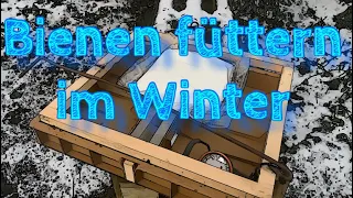 Bienen füttern im Winter ! Imkern ! Bienen !