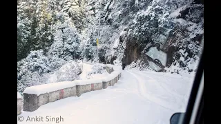 Tata Nano in Snow