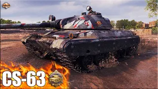 Вытаскивал до последнего ✅ World of Tanks CS-63 лучший бой