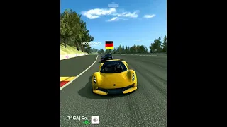 Amazing backward speed of Lotus Evija Real Racing 3