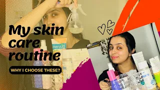 My Simple Skincare Routine In Telugu | Non-sponsored Honest Skincare Routine (with links)