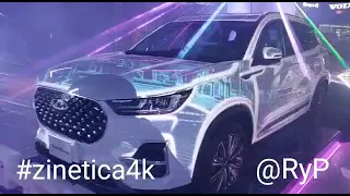 lanzamiento Chery Tiggo Grupo Q #zinetica4k vídeo mapping y @RyP