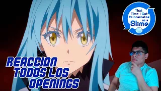 ¡COMO SERAN? TENSEI SHITARA SLIME DATTA KEN OPENINGS REACCION