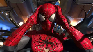 Peter Gets Attacked at Emily May Foundation with TASM 2 Suit - Spider-Man 2 PS5